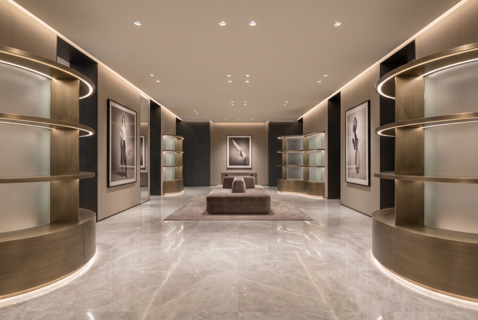 Brand-defining flagship retail showroom